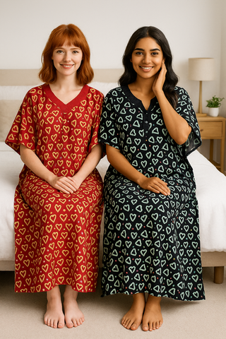 soft rayon Printed Kaftan ( Poncho Style)