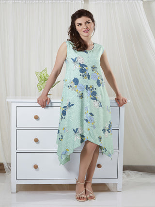 Soft Rayon Night Jumpsuit | SVSJ-1-3335 - ML