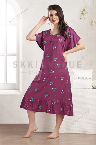 skkinvalue”s Special Rayon Short nighties for women's