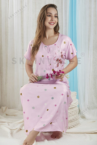 Skkinvalue’s Soft Reyon Nighty for women